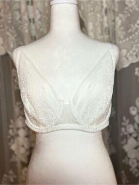 Reitmans White Lace Support Bra